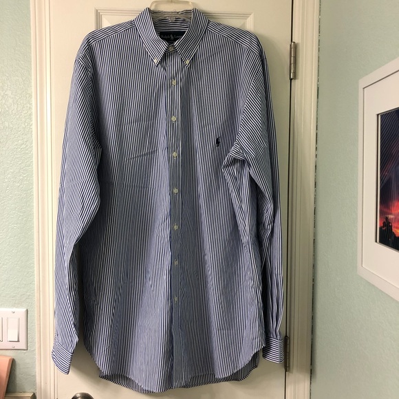 Ralph Lauren Other - Ralph Lauren Classic Fit Navy & White Oxford